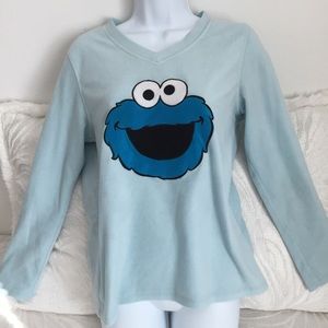 SESAME STREET VINTAGE COOKIE MONSTER SOFT TOP OS